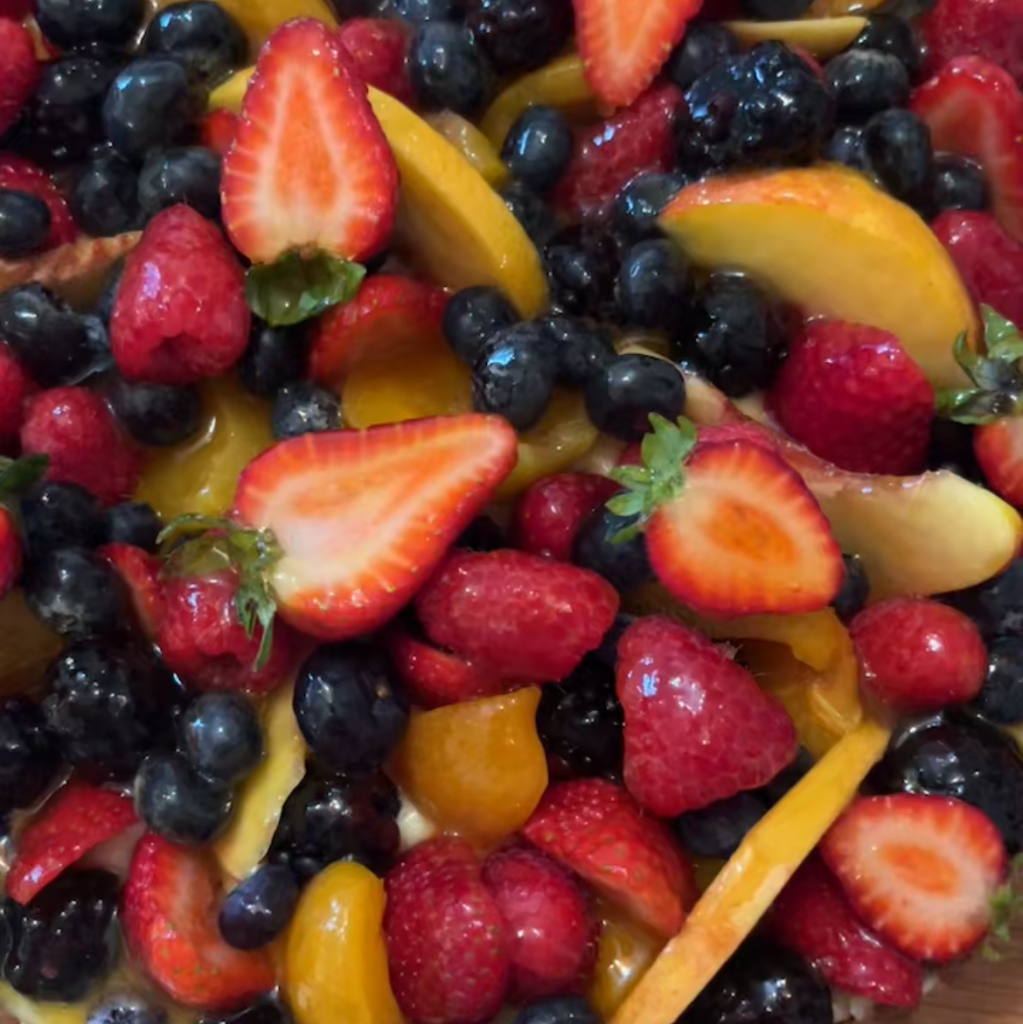 Tarte aux fruits&nbsp;frais