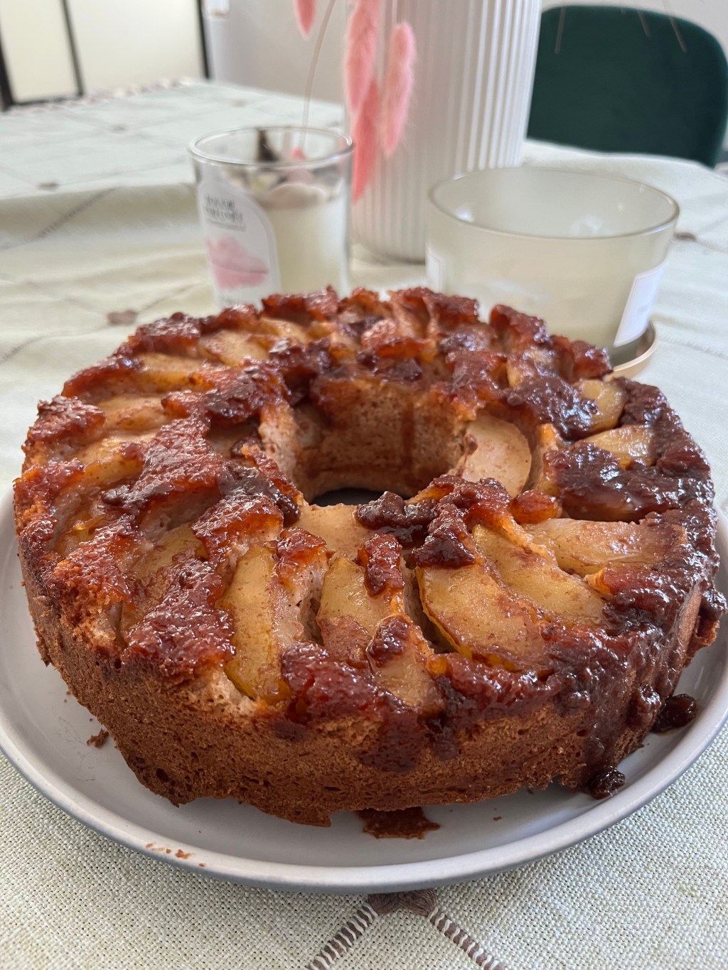 Gâteau renversé aux&nbsp;pommes